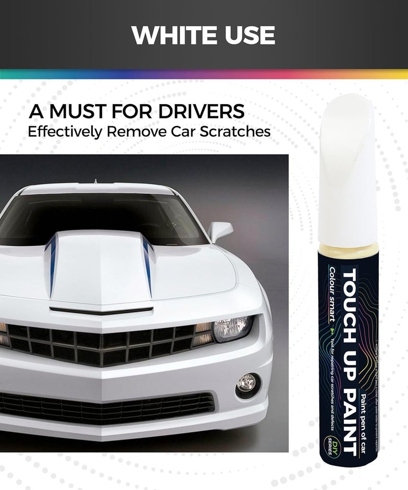 UBOG Touch Up Paint Pen,Touch Up Paint for Cars,Car Accessories Car Touch Up Paint, Automotive Paint Pen Scratch Repair,Car Remover Scratchs Paint Pens,Car Paint Pens for Erase Car Scratches (White) - Image 5